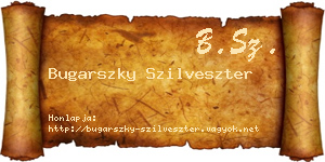 Bugarszky Szilveszter névjegykártya